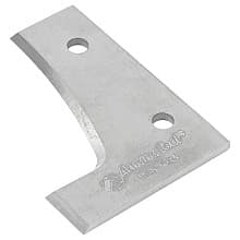 RCK-324 49mm x 35mm x 2mm CNC Insert Knives for 3-Flute, Multi-Profile RC-4070, Pair of 2