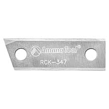 29.8mm x 12mm x 1.5mm Carbide V-Groove General Purpose Replacement Insert Knife for RC-1111