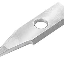 RCK-362 30° x 0.020" Solid Carbide Insert V-Tip Engraving Knife for In-Groove System