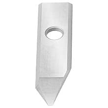 RCK-386 60° x 0.090" Solid Carbide Insert V-Tip Engraving Knife for In-Groove System