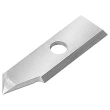 RCK-390 90° x 0.005" Solid Carbide Insert V-Tip Engraving Knife for In-Groove System