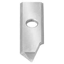 RCK-393 90° x 0.040" Solid Carbide Insert V-Tip Engraving Knife for In-Groove System