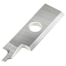 RCK-400 1/8" x 3/16" Solid Carbide Straight Plunge Insert Engraving Knife for In-Groove System