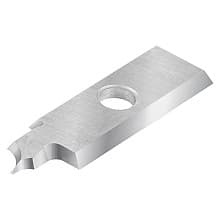 RCK-416 7/64" x 1/8" Radius Solid Carbide Point Round Over Insert Engraving Knife for In-Groove System