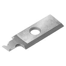 RCK-428 0.5mm - 1.5mm Solid Carbide Insert Cut/Quad Chamfer Knife for In-Groove System