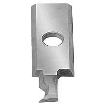 RCK-431 1.8mm - 2.8mm Solid Carbide Insert Cut/Quad Chamfer Knife for In-Groove System