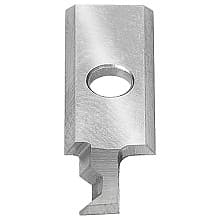 RCK-433 2.3mm - 3.3mm Solid Carbide Insert Cut/Quad Chamfer Knife for In-Groove System