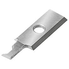 RCK-435 3.3mm - 4.3mm Solid Carbide Insert Cut/Quad Chamfer Knife for In-Groove System