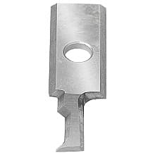 RCK-438 5.5mm - 6.5mm Solid Carbide Insert Double Chamfer Knife for In-Groove System