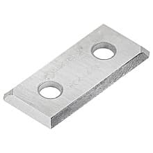 28mm x 12mm x 1.5mm Solid Carbide Replacement Insert Knife with 2mm Flat Tip