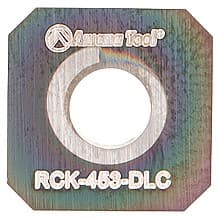 10.5mm x 10.5mm x 1.5mm Solid Carbide 4 Cutting Edges Insert Knife for Solid Wood