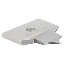 RCK-472 7/8" x 3/16" Radius Solid Carbide Insert Knife for Tru Point Roundover Insert CNC System