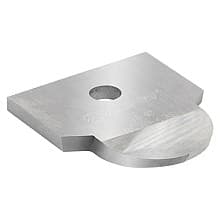 RCK-479 7/8" x 5/16" Radius Solid Carbide Insert Knife for Tru Point Ball Nose Insert CNC System