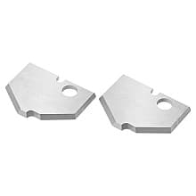 Solid Carbide Traditional MDF/Wood Raised Panel Insert Knives for RC-2486 (2 Pieces)