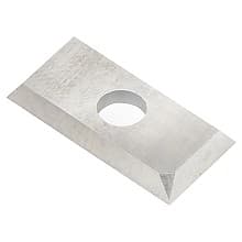 47/64" x 23/64" x 1/16" Solid Carbide V-Groove MDF Insert Knife for RC-1141