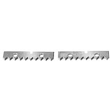 50 x 12 x 1.5mm Insert Carbide Knives for 'V' Type Glue Joint Cutterheads (2 Pieces)