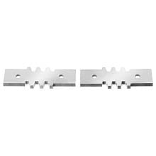 RCK-87 60mm x 24mm x 2mm Insert Glue Joint Cutter Knives for Tool 61268, Pair of 2