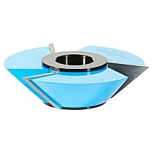 4" Dia x 1" Carbide Tipped 3-Wing Bevel 45°, 1" and 1-1/4" Bore