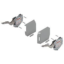 Aventos HK-S Tip-On Lift Mechanism/Cover Set, Power Factor 86 - 177