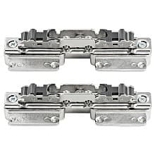 Aventos HS Narrow Aluminum Door Hardware Set, Nickel-Plated