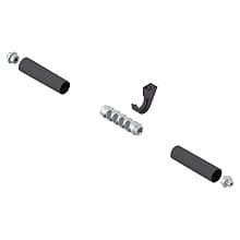 Aventos HL Top Lift Up Connector Set for Cross Stabilizer Rod, Deep Gray