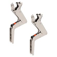 Aventos HS Top Up/Over Lift System Lever Set, Nickel-Plated