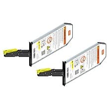 Aventos HKi Tip-On 2-Piece Lift Mechanism Set, Power Factor 420-1610, Onyx Black