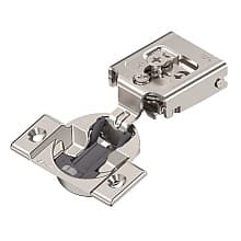 Compact 30C2 105&#730; Opening Face Frame Hinge, 45mm Boring Pattern, Soft-Closing