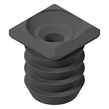 11.4mm Press-In Dowel, Deep Gray