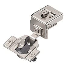 Compact 31C3 110&#730; Opening Face Frame Hinge, 45mm Boring Pattern, Soft-Closing