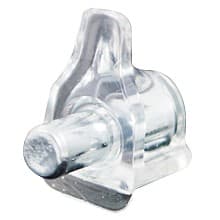 Steel Shelf Support, Clear Finish 1000/Bag