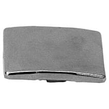Compact 38C/39C Hinge Arm Blank Cover Cap, Nickel-Plated