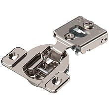 Compact 38N 105&#730; Opening Wrap-Around Face Frame Hinge, 45mm Boring Pattern, Self-Closing