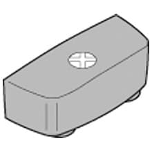Assembly Fitting Housing for 40.2110, White, Box of 1000