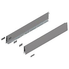 Merivobox Drawer Profile M-Height 91mm, Indium Gray Matte, 600mm