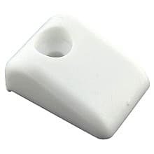 Drawer Bumper, Cuboid, White