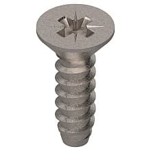 3.53mm x 12mm Installation Screw, Nickel-Plated