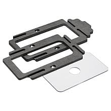 Milling Template for Cabinet Side/Aventos Lift Mechanism, Dark Gray
