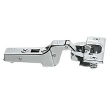 Clip Top 95&deg; Opening Thick Door Hinge, 45mm Bore Pattern, Soft-Closing, Half Overlay