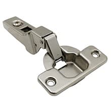Clip 100&deg; Opening Hinge, 45mm Bore Pattern, Self&#45;Closing, Half Overlay