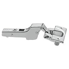 Clip Top 110&deg; Opening Hinge, 45mm Bore Pattern, Self&#45;Closing, Half Overlay