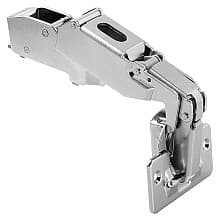 Clip Top 170&deg; Opening Hinge, 45mm Bore Pattern, Self&#45;Closing, Half Overlay