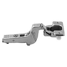 Clip Top 95&deg; Opening Thick Door Hinge, 45mm Bore Pattern, Self&#45;Closing, Inset