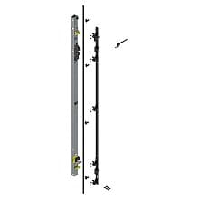 Revego Uno Hinge Bracket Set for Pocket Height 1957 - 2106mm, Left, Zinc-Coated