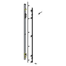 Revego Uno Hinge Bracket Set for Pocket Height 2107–2256mm, Left, Zinc-Coated