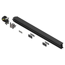 41-39/64" Revego Duo Track Set, Left, Black