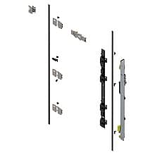 Revego Duo Hinge Bracket Set for Pocket Height 1142 - 1356mm, Left, Zinc-Coated