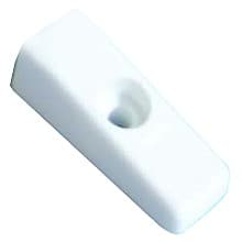 Drawer Bumper, 1/2", White, 100/Box