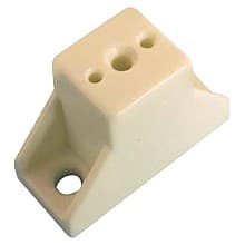 Drawer Slide Spacer, 1", White, 500/Box