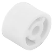 Round Drawer Slide Spacer for Thick Door, White